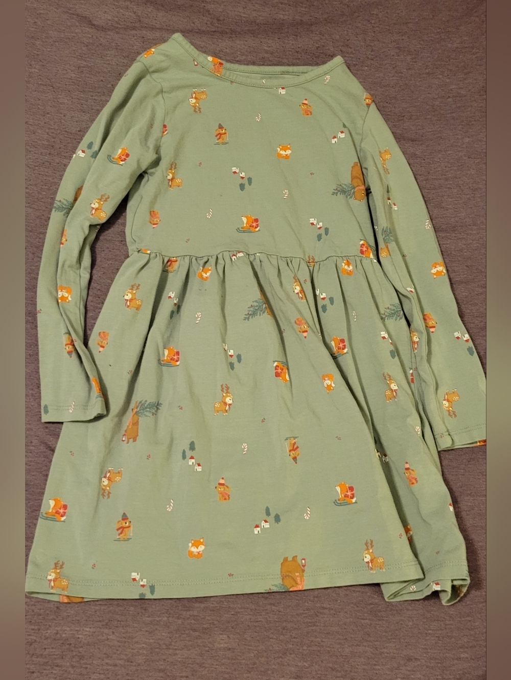 5t bundle of girls long sleeve dresses - Picture 5 of 5
